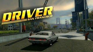 DRIVER SAN FRANCISCO WHITE DODGE CHALLENGER RT 1970 MOD