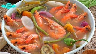 Sinigang na Hiipon - Shrimp in Tamarind Soup