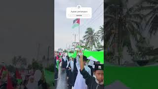 AKSI BELA PALESTINE DI DESA LENEK #shots