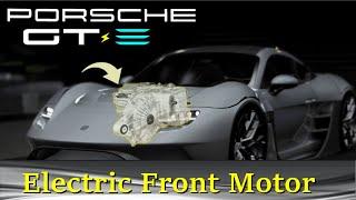 AWD Electric Porsche - Front Tesla Motor Mounted