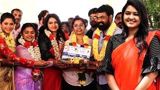 ️Rachitha Mahalakshmi️Abi Nakshatra️Starring New Movie Poojai  XTREME Movie Poojai Video