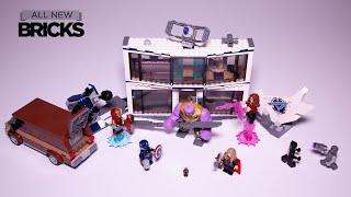 Lego Marvel 76192 Avengers Endgame Final Battle Speed Build
