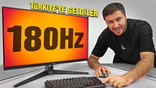 TÜRKİYEYE GELDİLER  YENİ ASUS TUF 180Hz Monitör KUTU AÇILIŞI ve İNCELEMESİ