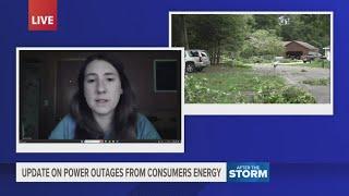 Out-of-state crews helping Consumers Energy address widespread power outages