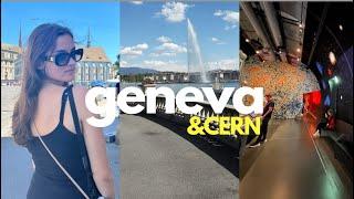 weekly vlog in geneva  brandy melville haul CERN & matcha lattes