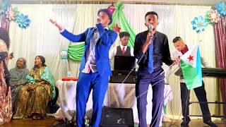 AWALE ADAN & HABAD MUSE OLAD  AGOON KORIYAAY JABUUTAY  STAGE DJIBOUTI SHOW