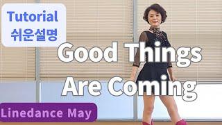 Good Things Are Coming Line Dance Intermediate Jean-Pierre Madge & Jannie Tofte Stoian - Tutorial