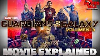 Guardians of the Galaxy Vol. 3 Movie Explained  AdventureSci-fi  Summarized हिन्दी