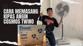 CARA MEMASANG KIPAS ANGIN COSMOS TWINO 16 SN