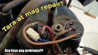 how to repair aircon compressor shuts off in seconds