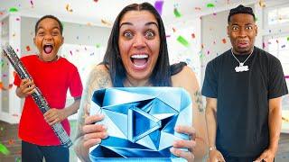 UNBOXING OUR DIAMOND PLAY BUTTON AWARD