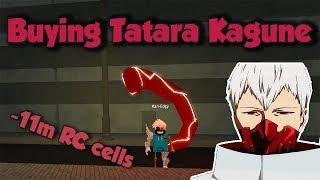 BUYING TATARA KAGUNE 1st Stage Showcase  -11 MILLION RC CELLS  Ro-Ghoul  Roblox