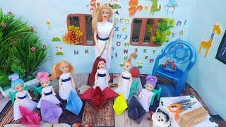 Barbie Doll All Day Routine In Indian VillageSita Ki Kahani Part-64Barbie Doll Bedtime Story