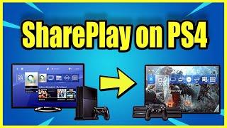 How to Share play on PS4 with a Friend Best Method