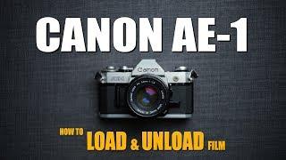 . Canon AE-1 Loading and Unloading Film