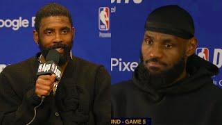 Kyrie Irving Exposes Lebron James Weak Excuses for Losing