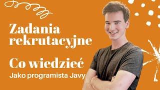 Typowe Zadania Rekrutacyjne na programistę Javy na Junior Java Developera