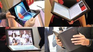 Lenovo ThinkPad X1 Fold  Bendy PC Hands-On