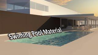 #Shorts Swimming Pool Water Material in 3ds Max Vray