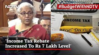 Budget 2023 No Tax On Income Till Rs 7 Lakh A Year In New Tax Regime