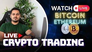 Crypto Live Trading  13 June  @thetraderoomsss #bitcoin #ethereum #cryptotrading