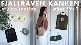 Fjallraven kanken collection  review try-on haul & what fits