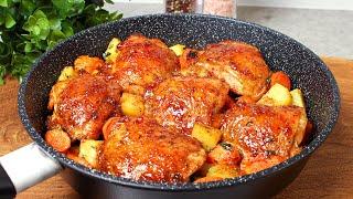 Ive never eaten chicken thighs like this Easy and quick recipe