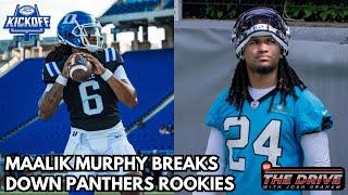 Duke QB Maalik Murphy Breaks Down Carolina Panthers Rookies  ACC Kickoff