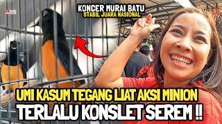  UMI KASUM TEGANG LIAT AKSI MINION DITIKET UTAMA SEREM KONSLET #muraibatu #muraibatujuaranasional