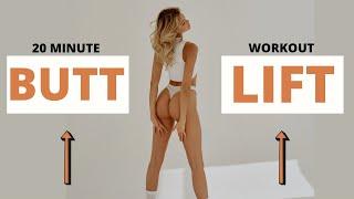 20 MIN. BUTT LIFT WORKOUT on the floor - grow butt without thighs  NO SQUATS NO JUMPS  Mary Braun