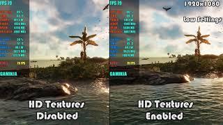 GTX 1060  FAR CRY 6 HD Textures Performance Comparison Test  1080P LOW To ULTRA Settings Tested