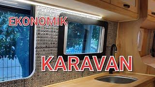 Ekonomik Tam Donanımlı KARAVAN Tantımı Ucuza KARAVAN Yapma Yöntemleri Fikret Rakıcı