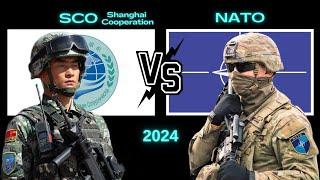 NATO vs Şanghay İşbirliği Askeri Gücü 2024 NATO vs SCO Military Power 2024