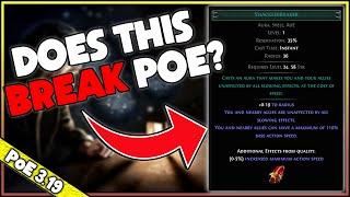 Path of Exile 3 WILD New Gems That COULD Be Good?  3.19 Lake of Kalandra