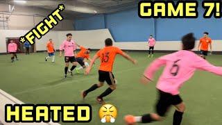 MEN’S LEAGUE INDOOR SOCCER GAME 7 **FIGHT**