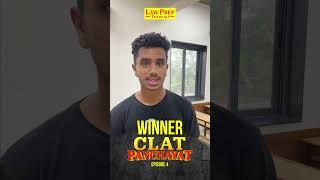 CLAT Panchayat S1 E4 Winner Rujan  CLAT 2025