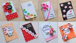 How to make Birthday card  Handmade Birthday card  วิธีทำการ์ดวันเกิดง่ายๆ ทำเองได้