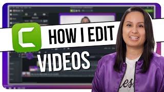 Camtasia 2023  Watch Me Edit from Beginning to End