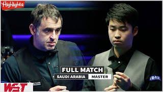 Ronnie OSullivan vs Jiahui Si Full Match Highlights - Saudi Arabia Masters 2024