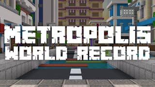 Minecraft Bedrock  Hive Deathrun  Metropolis 42.692 Former World Record