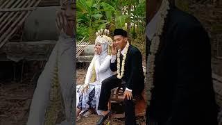 sepasang pengantin baru yang sedang memadu kasih asmara #shortvideo