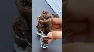 Oreo Shots #shorts #trending #oreodessert #oreomousse #mousse #chocolatemousse #ytshorts #chocoshot