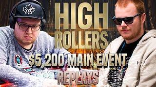 HIGH ROLLERS 2020 ME $5200 tonkaaaa  1_conor_b_1  Lena900  Final Table Poker Replays