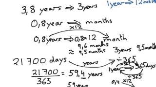 Year 8 9 Minutes and seconds to decimal hours and vice versa