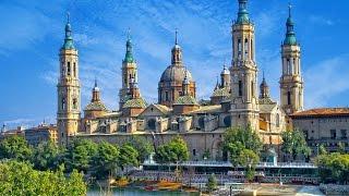 Cathedral-Basilica of Our Lady of the Pillar Zaragoza Aragon Spain Europe