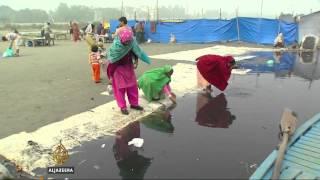 Devotion suffocates Indias sacred Yamuna river