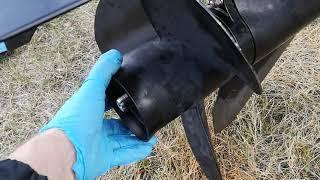 Boat Motor Clicking in Forward no oil in lag