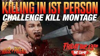 1st PERSON KILLS AS JASON  Friday The 13th The Game