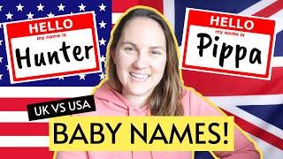Americans cant pronounce THIS British name?  UK vs US Popular Names