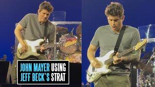 John Mayer has a NEW Fender Strat... and its Jeff Becks? - Dead & Company at The Sphere 2024